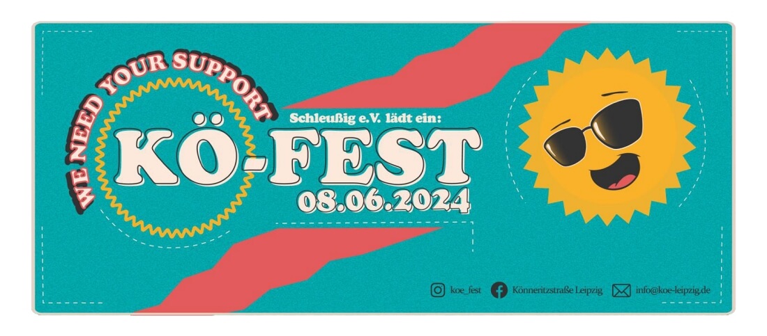Kö-Fest am 17.06.2023 in Leipzig Schleußig